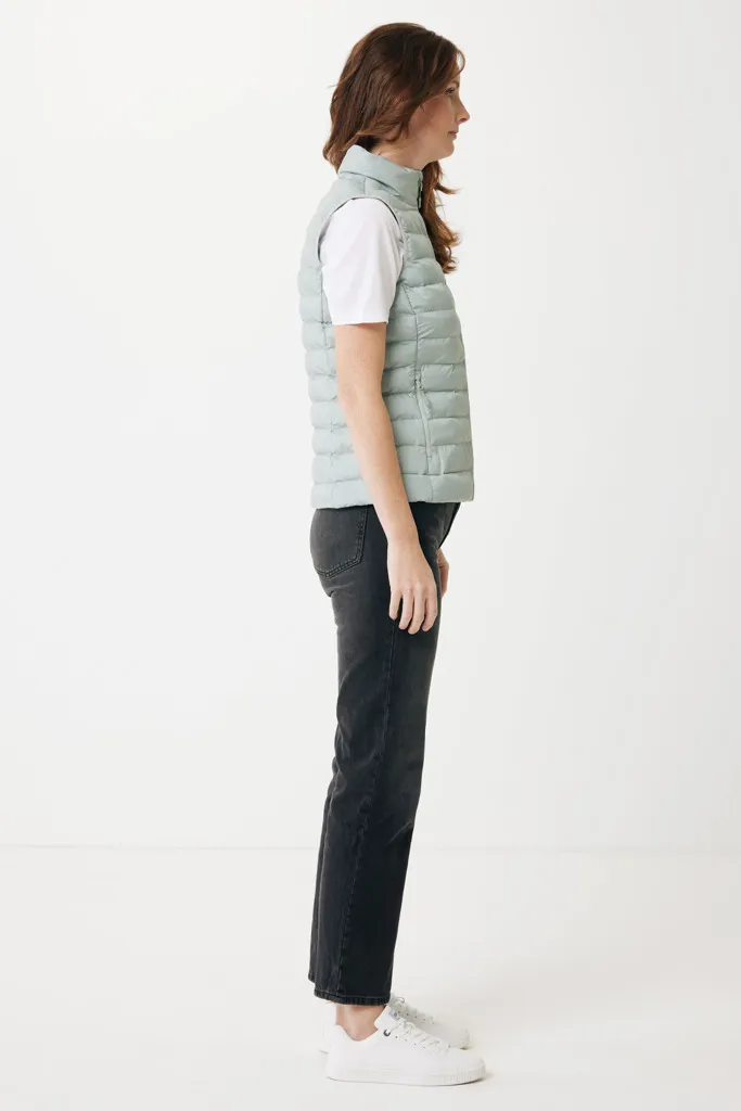 IQONIQ Meru Damen Bodywarmer aus recyceltem Polyester, Iceberg green – Bild 8