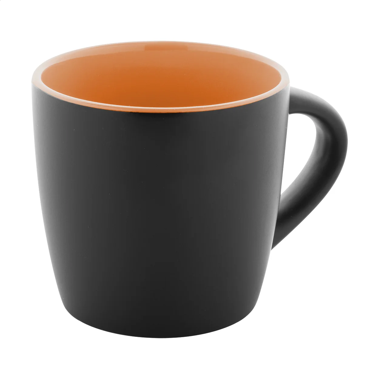 Tasse Matara Nera, orange, schwarz – Bild 2