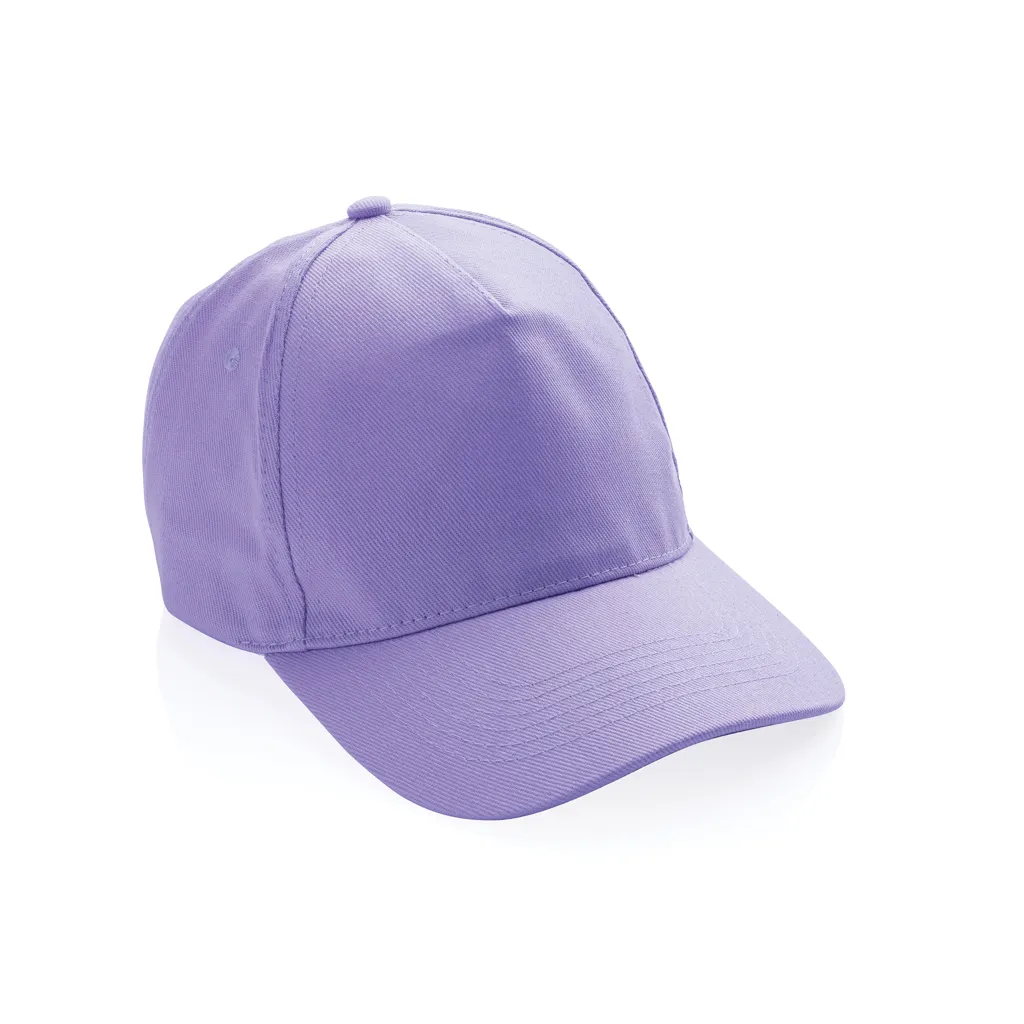 Impact 5 Panel Kappe aus 280gr rCotton mit AWARE™ Tracer, lavender – Bild 7