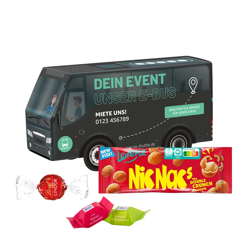 3D-Präsent Bus, Lorenz Nic Nac's Erdnüsse – Bild 3