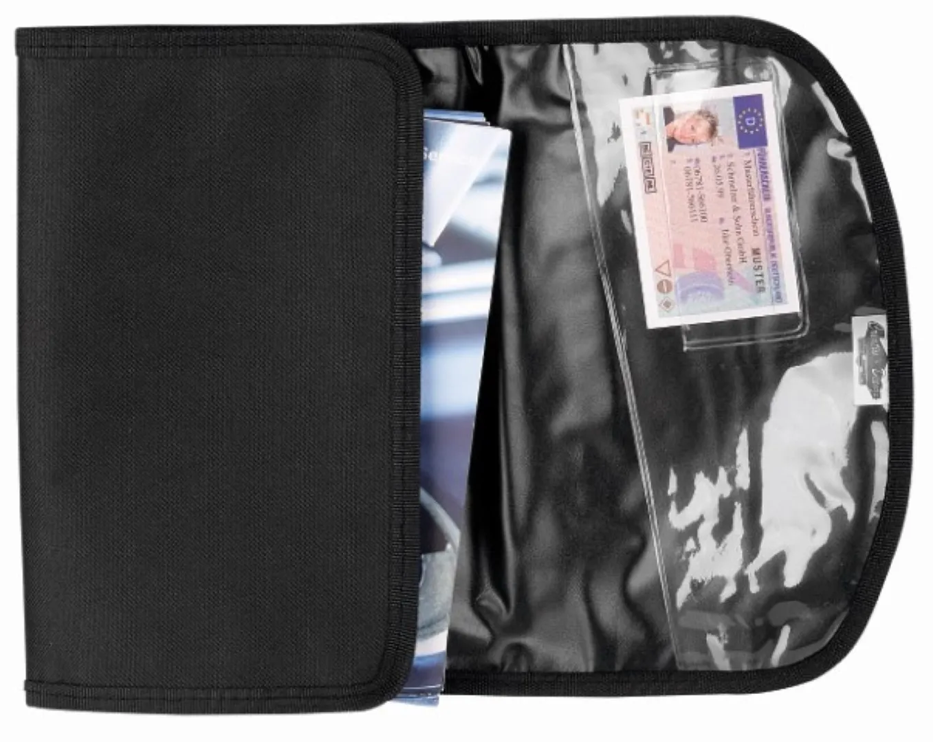 Wagenpapiertasche "Car" schwarz, schwarz – Bild 2
