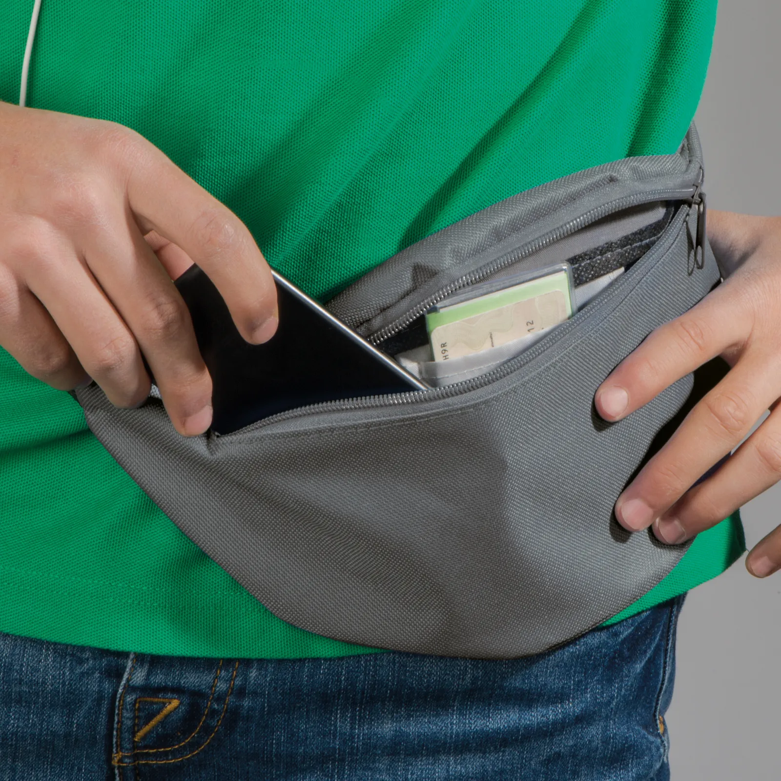 Gürteltasche Caravelas, anthrazit – Bild 2