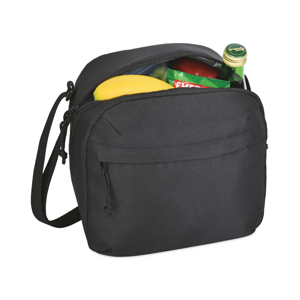Renew AWARE™ rPET Lunch-Cooler, schwarz – Bild 2