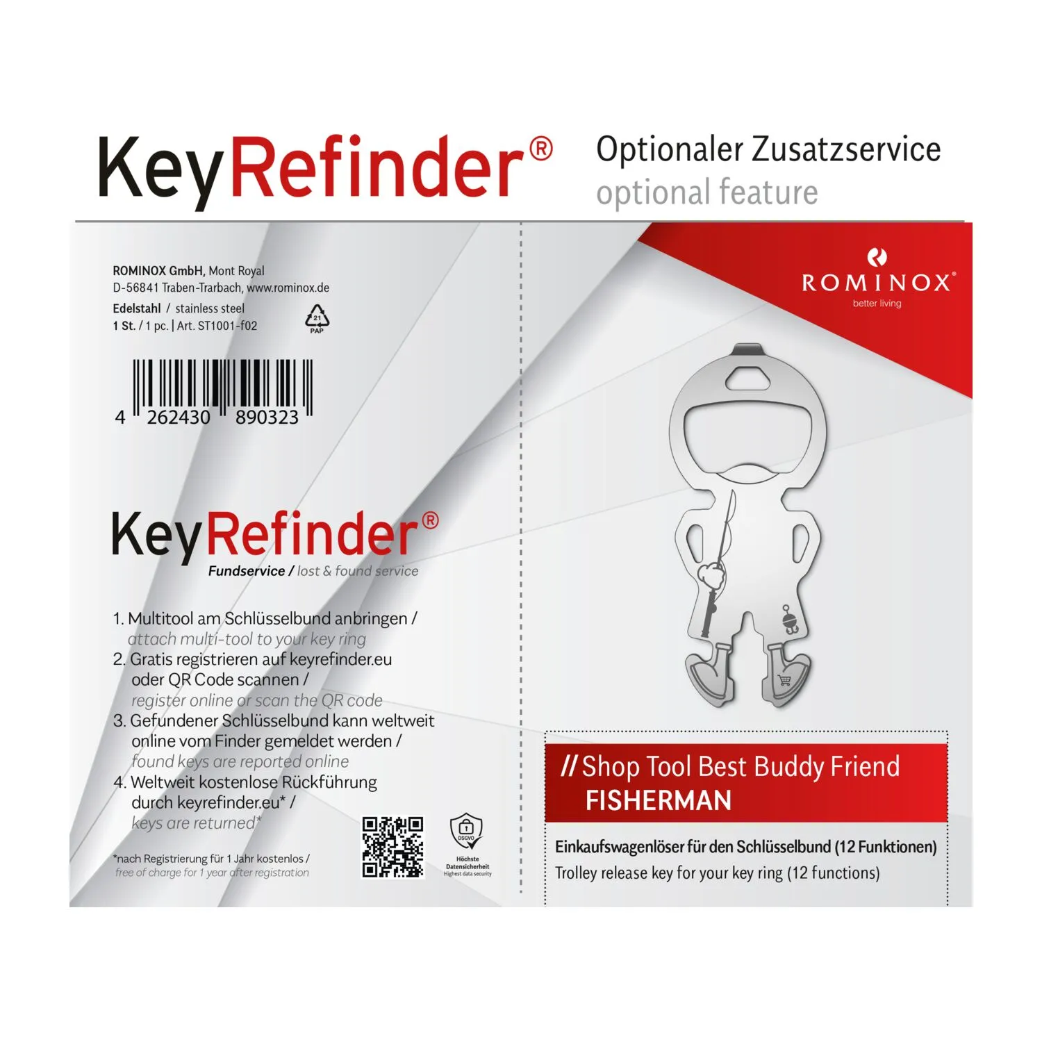 ROMINOX® Best Buddy Friend // Fisherman, silber – Bild 9