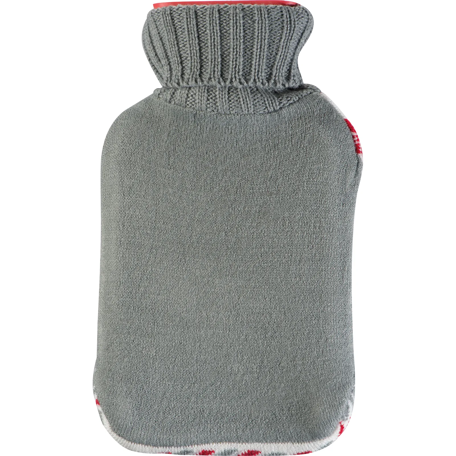 Weihnachtswärmflasche Dourados, silbergrau – Bild 2