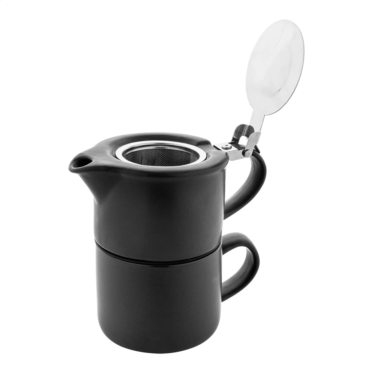 Teeservice Gongmei, schwarz – Bild 2