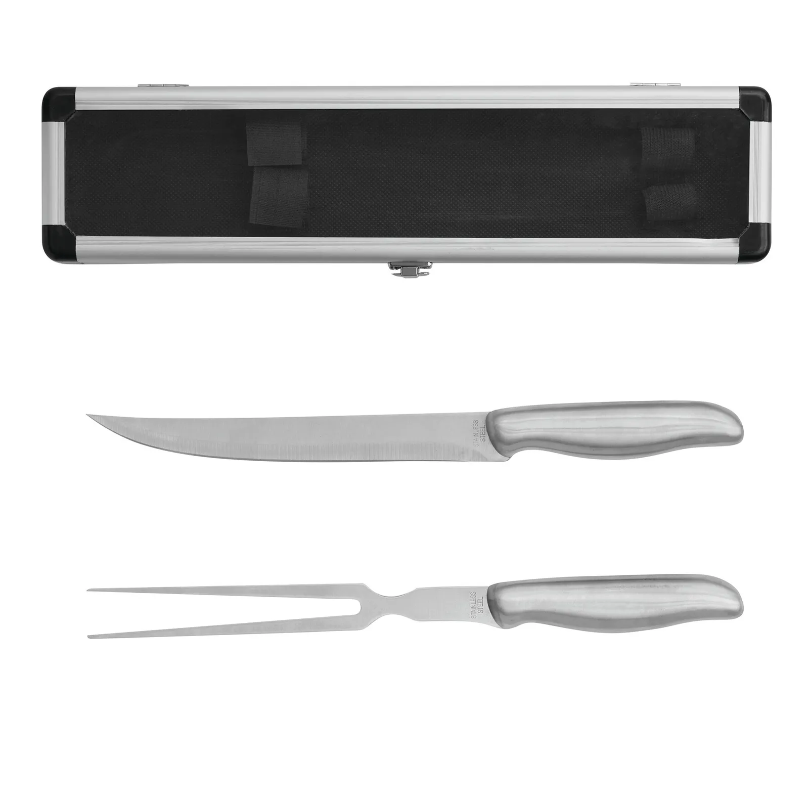 ROASTBEEF - Tranchierbesteck silber, silber – Bild 3