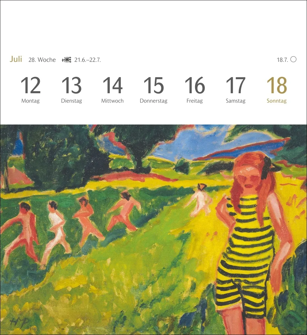 Kunstgenuss Postkartenkalender 2027 – Bild 10