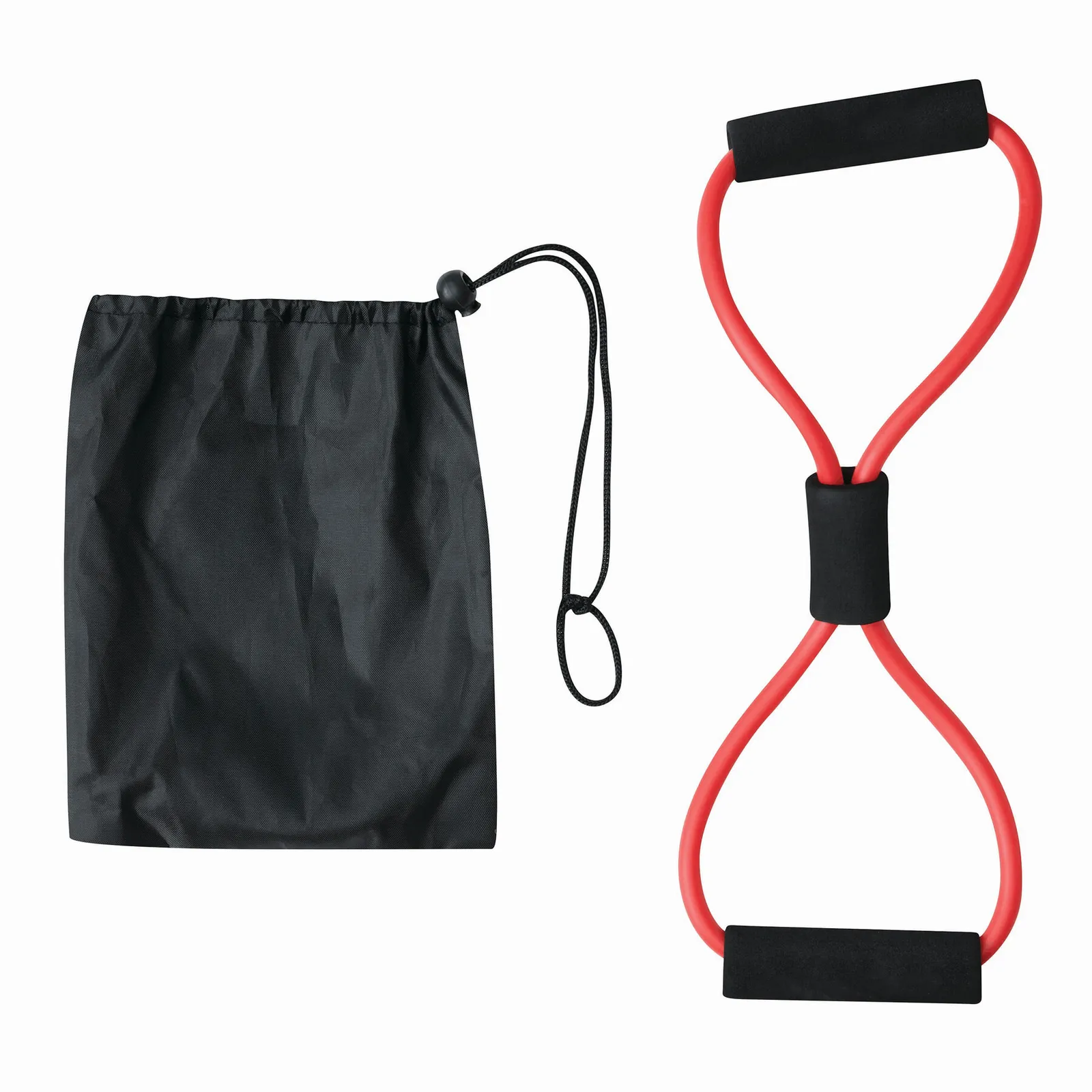 ELASTICAL - Fitnessband rot, schwarz, rot, schwarz – Bild 2