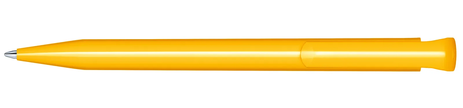 Super Hit Polished Druckkugelschreiber, Gelb 7408 – Bild 3