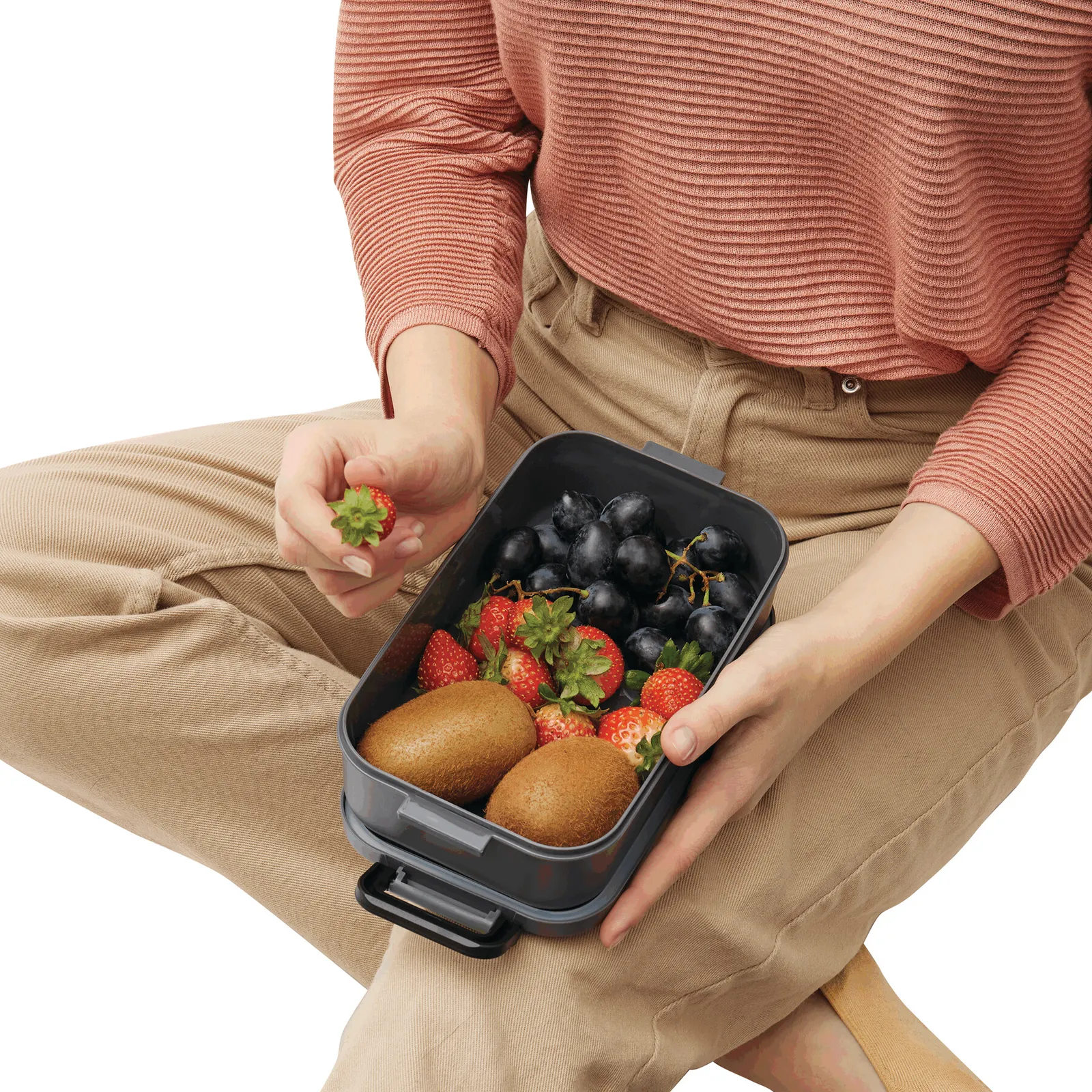 LUNCH TIME - Lunchbox, grau – Bild 7