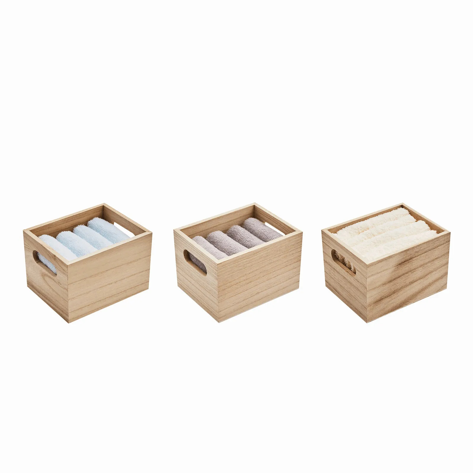 HOME HELPER - Gästetücher Set, hellblau – Bild 5