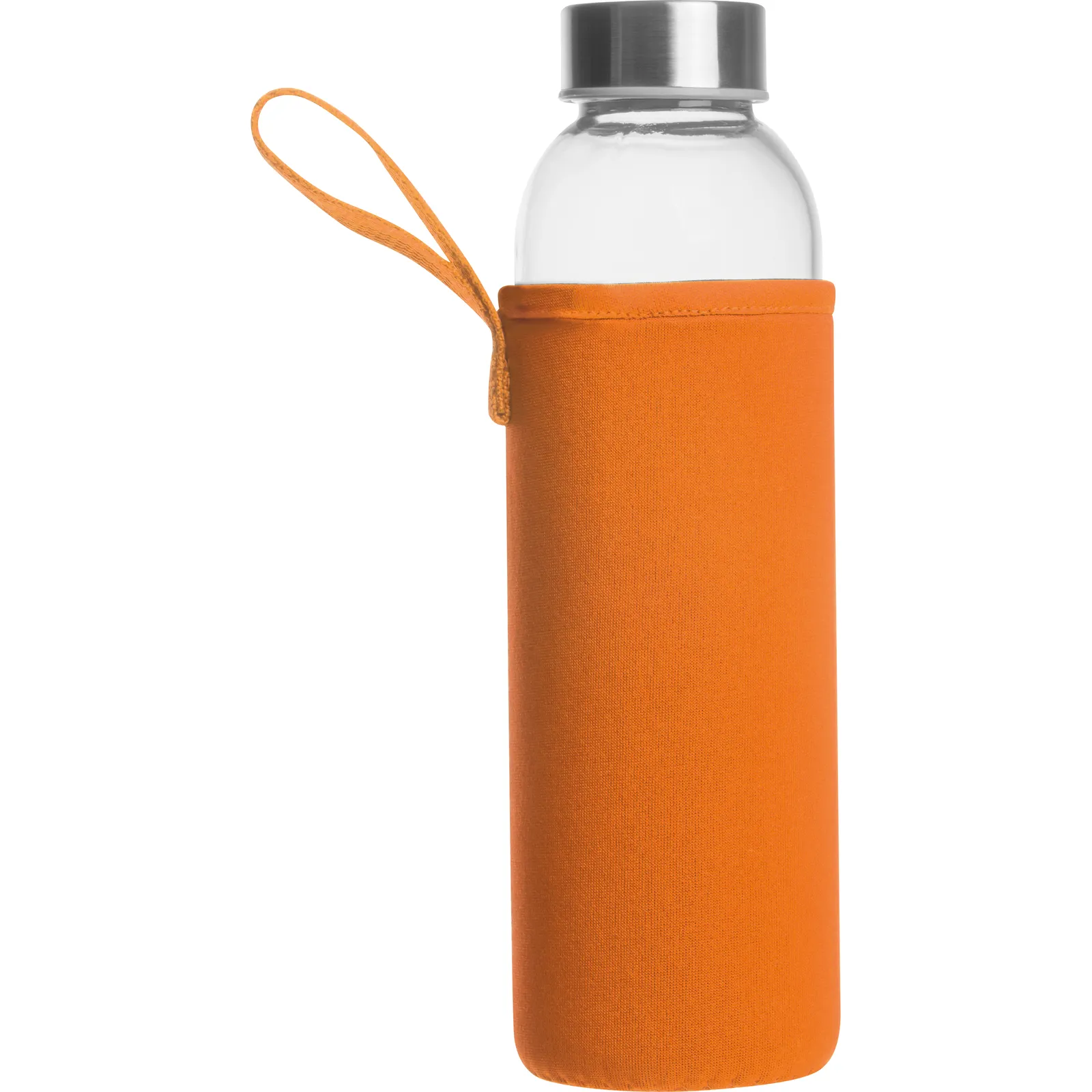 Glasflasche Klagenfurt, orange – Bild 4