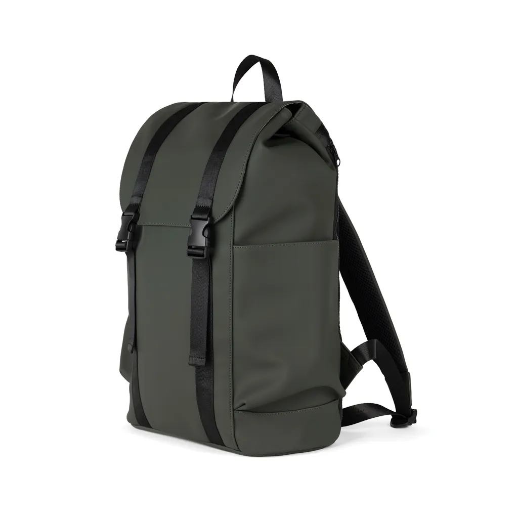 VINGA Baltimore 2.0 RCS Rucksack, grün – Bild 2
