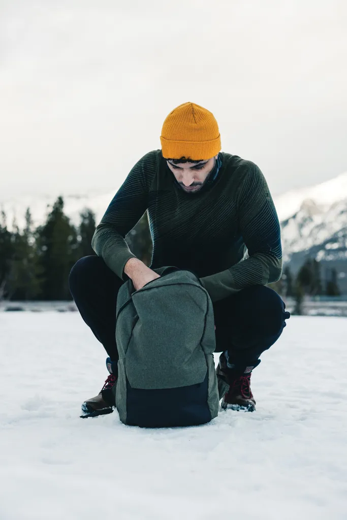 Kazu AWARE™ 15,6" RPET Laptop-Rucksack, grün – Bild 8