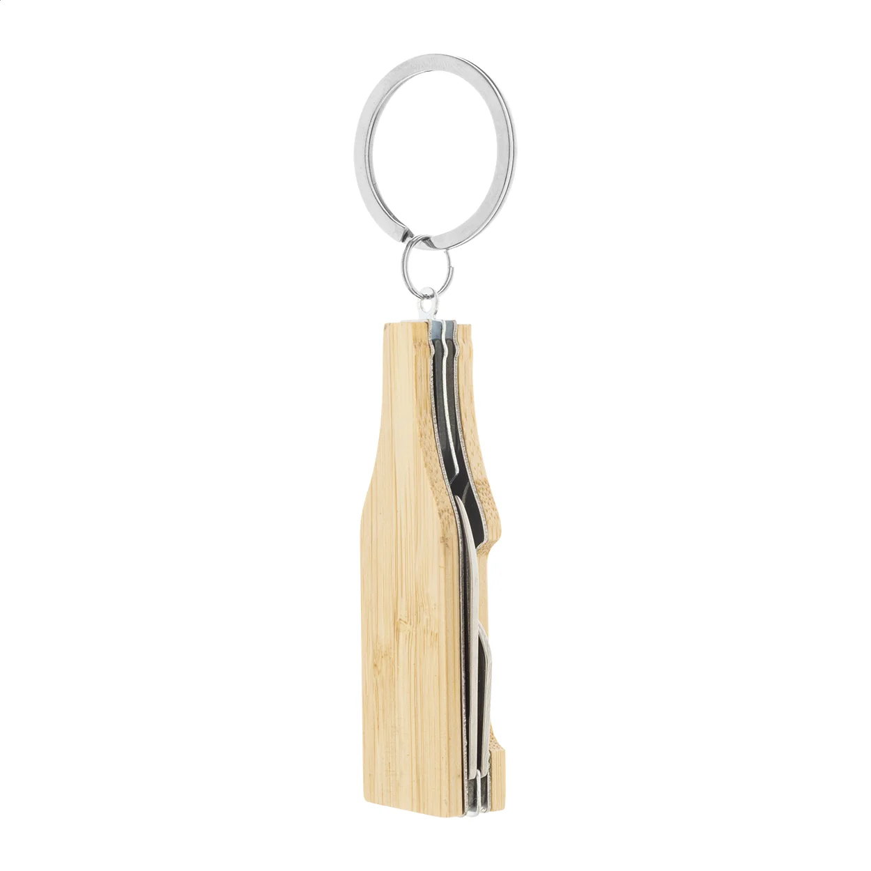 Multitool-Schlüsselring Vinofob, natur – Bild 5
