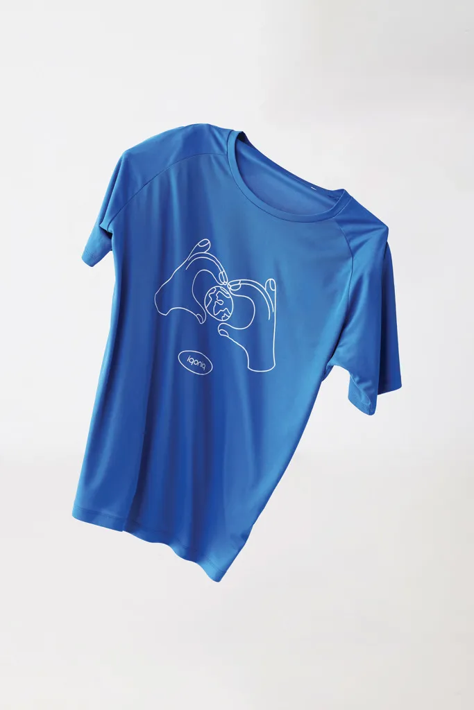 IQONIQ Tikal Sport Quick-Dry T-Shirt aus rec. Polyester, Königsblau – Bild 4