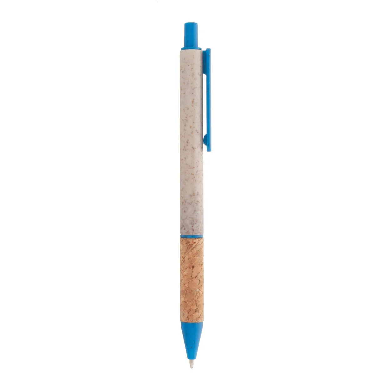 Kugelschreiber Corgy, blau, natur – Bild 3