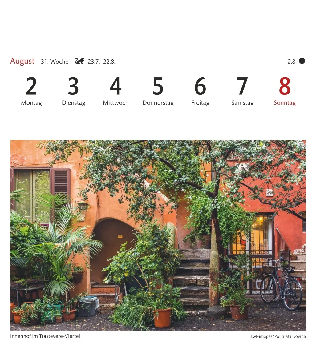 Rom Sehnsuchtskalender 2027 – Bild 13