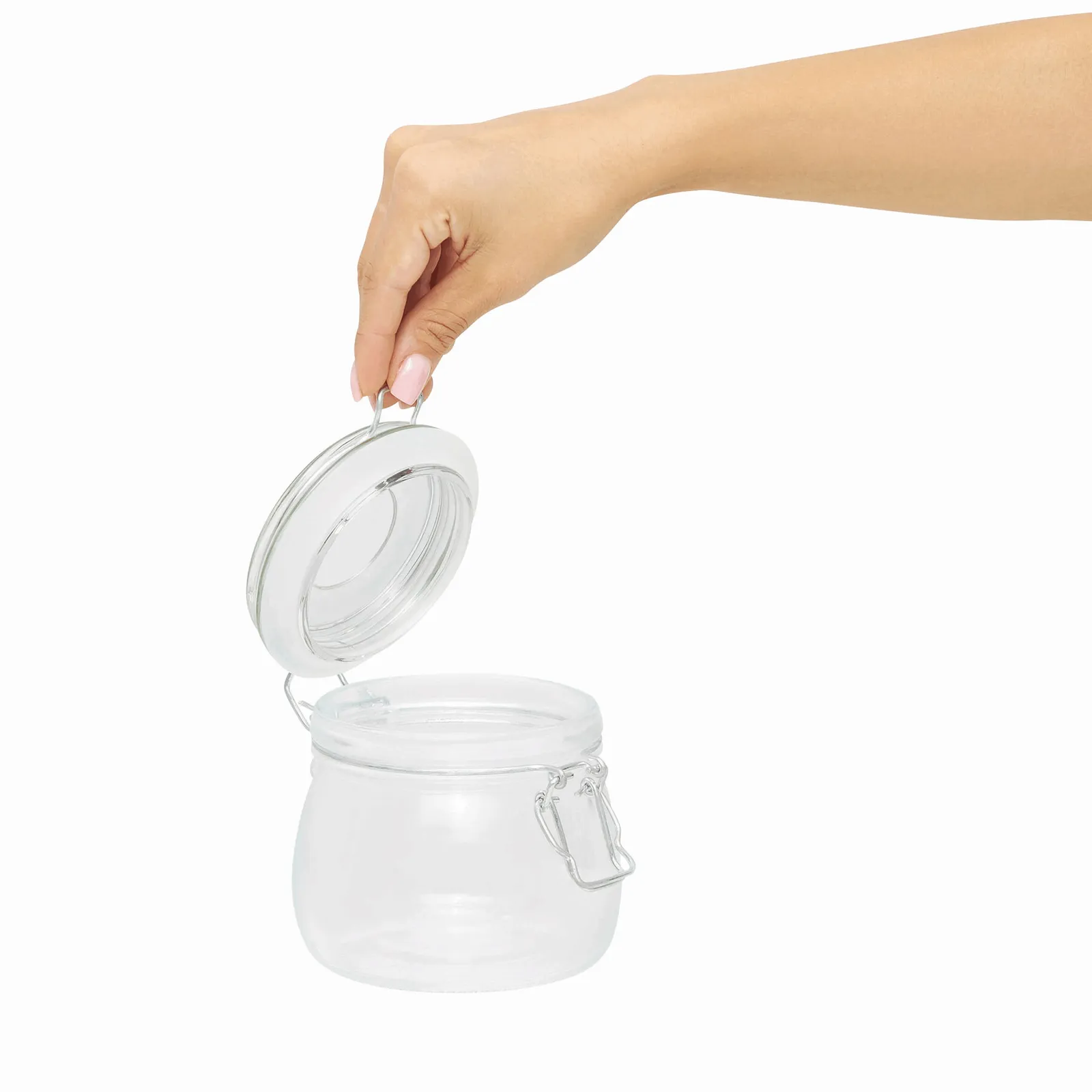 CLICKY M - Vorratsglas, Füllmenge ca. 500 ml transparent, transparent – Bild 7