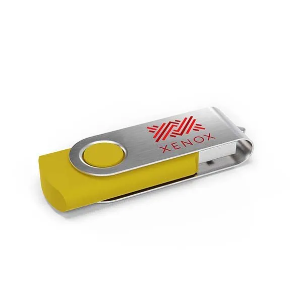 USB-Stick Twister, Gelb – Bild 13