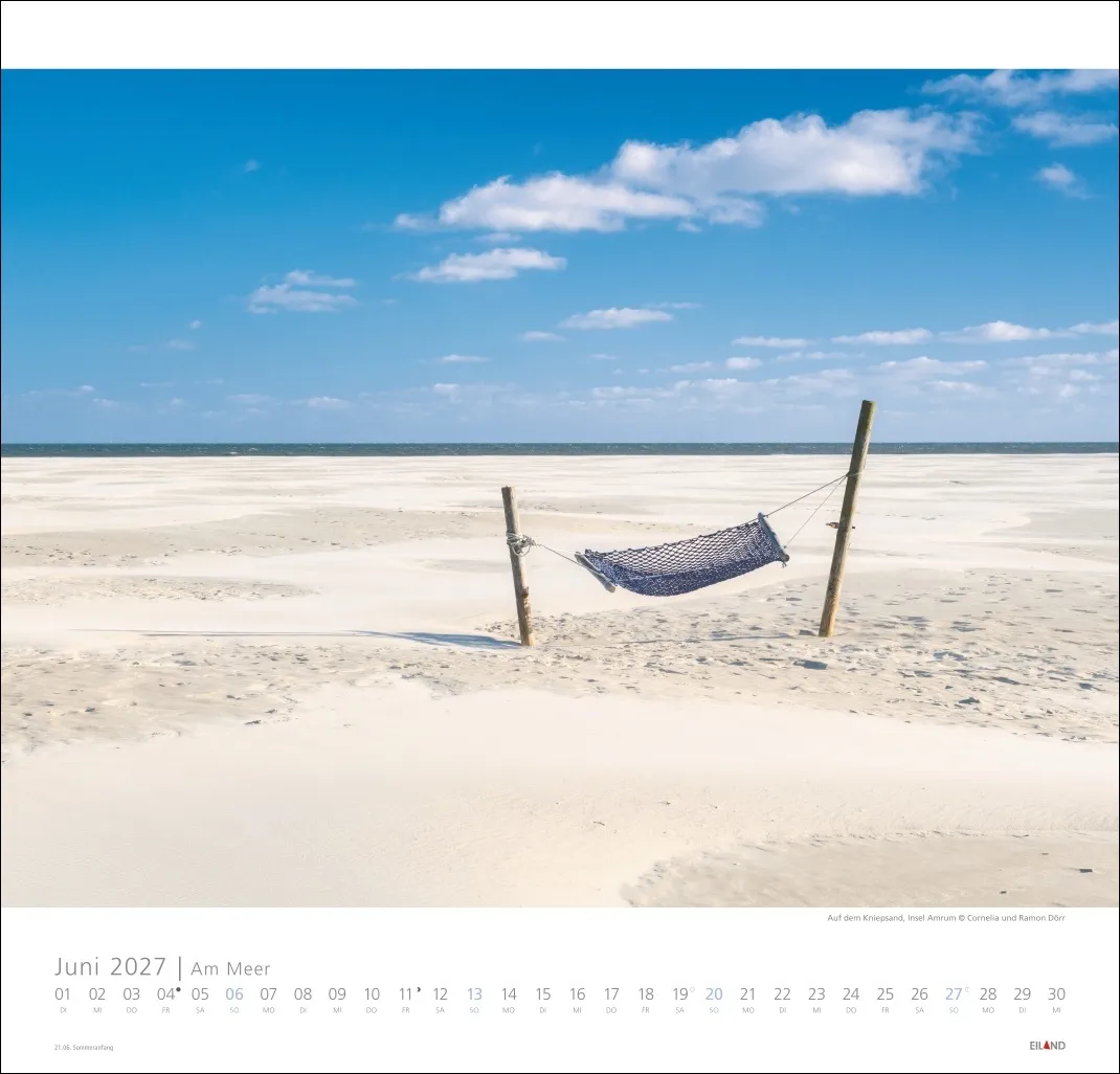 Am Meer Edition Wandkalender 2027 – Bild 7