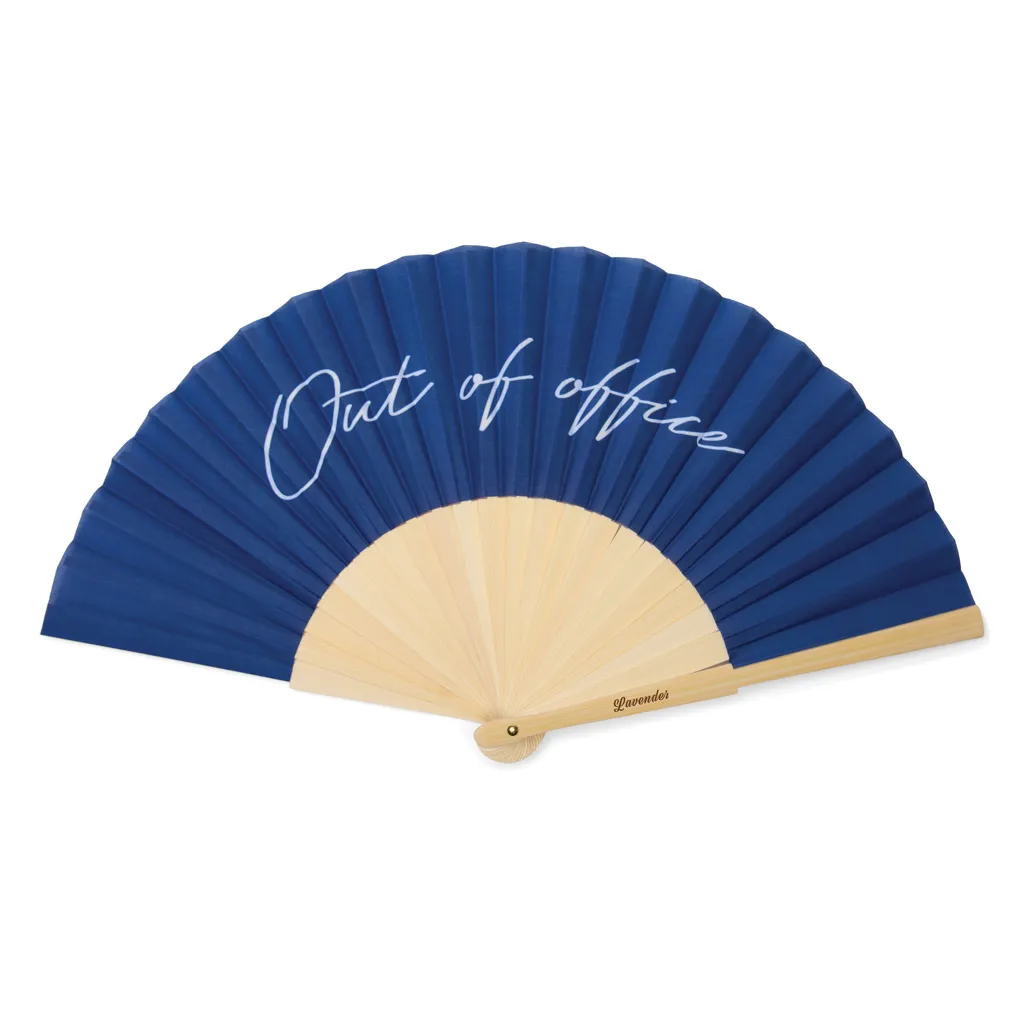 VINGA Out-of-office Handfächer, navy blau – Bild 4