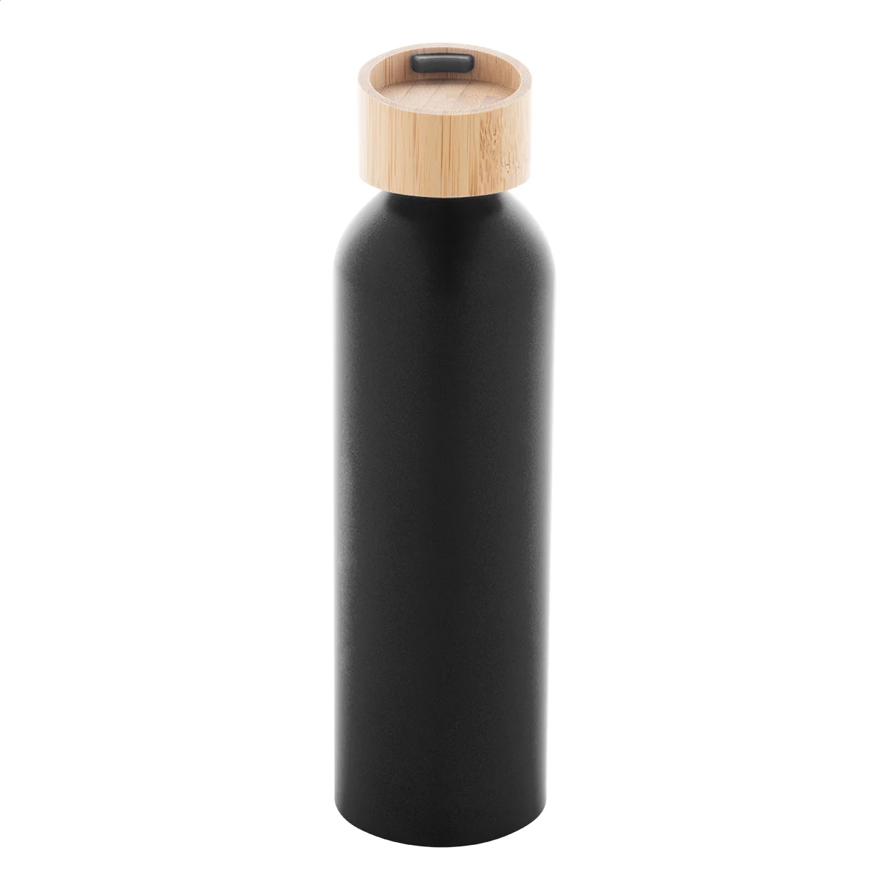 Flasche Ralusip Plus aus recyceltem Aluminium, schwarz – Bild 4