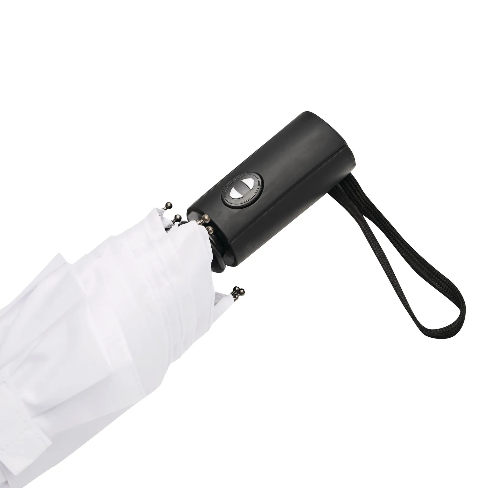 MISTRAL Umbrella, Vollautomatischer Windproof-Taschenschirm, weiß – Bild 6
