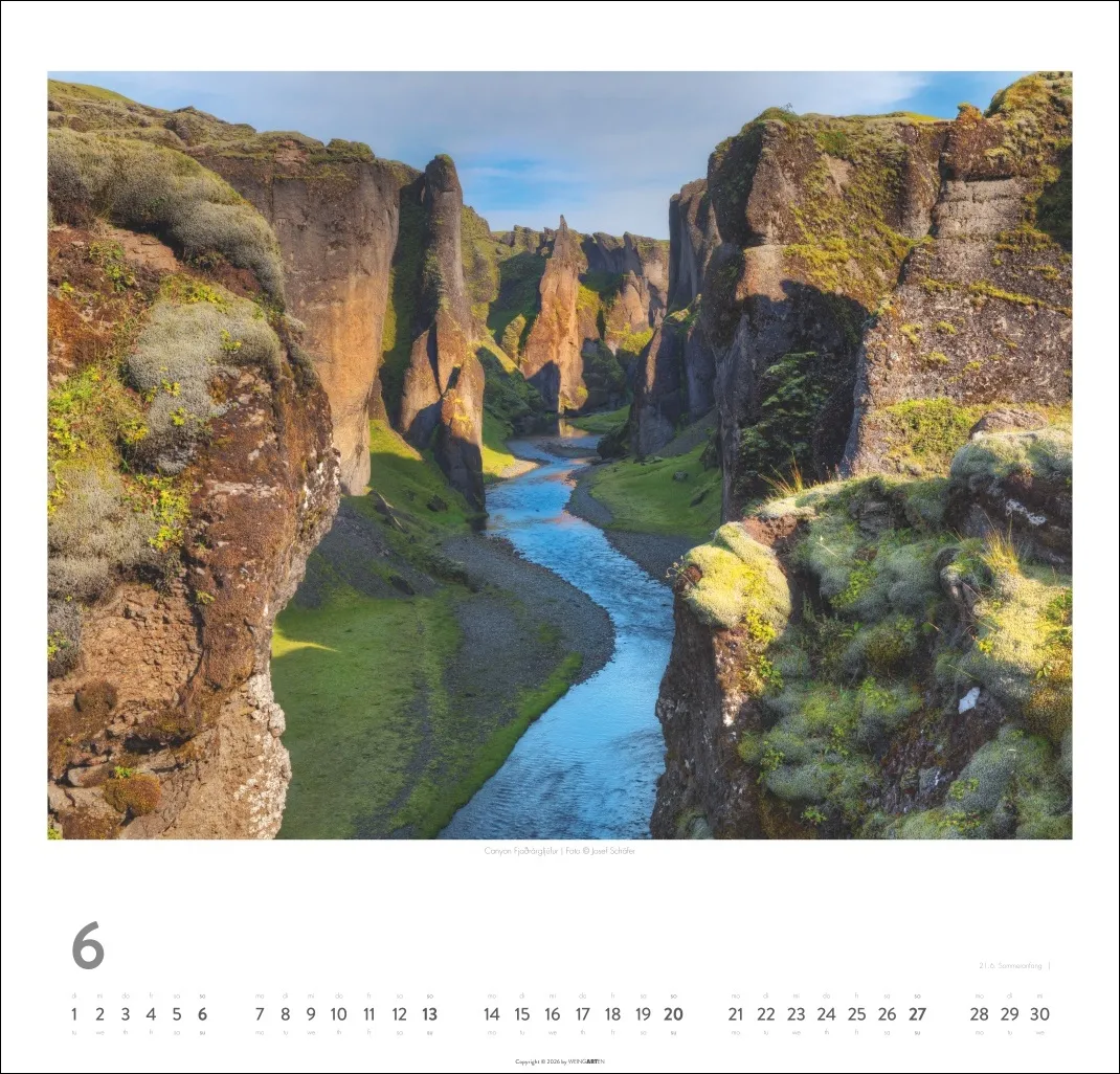 Island Wandkalender 2027 – Bild 7