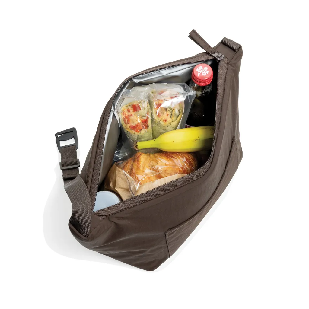 KENTO URBAN Kühltasche aus RCS recyceltem Nylon, braun – Bild 5