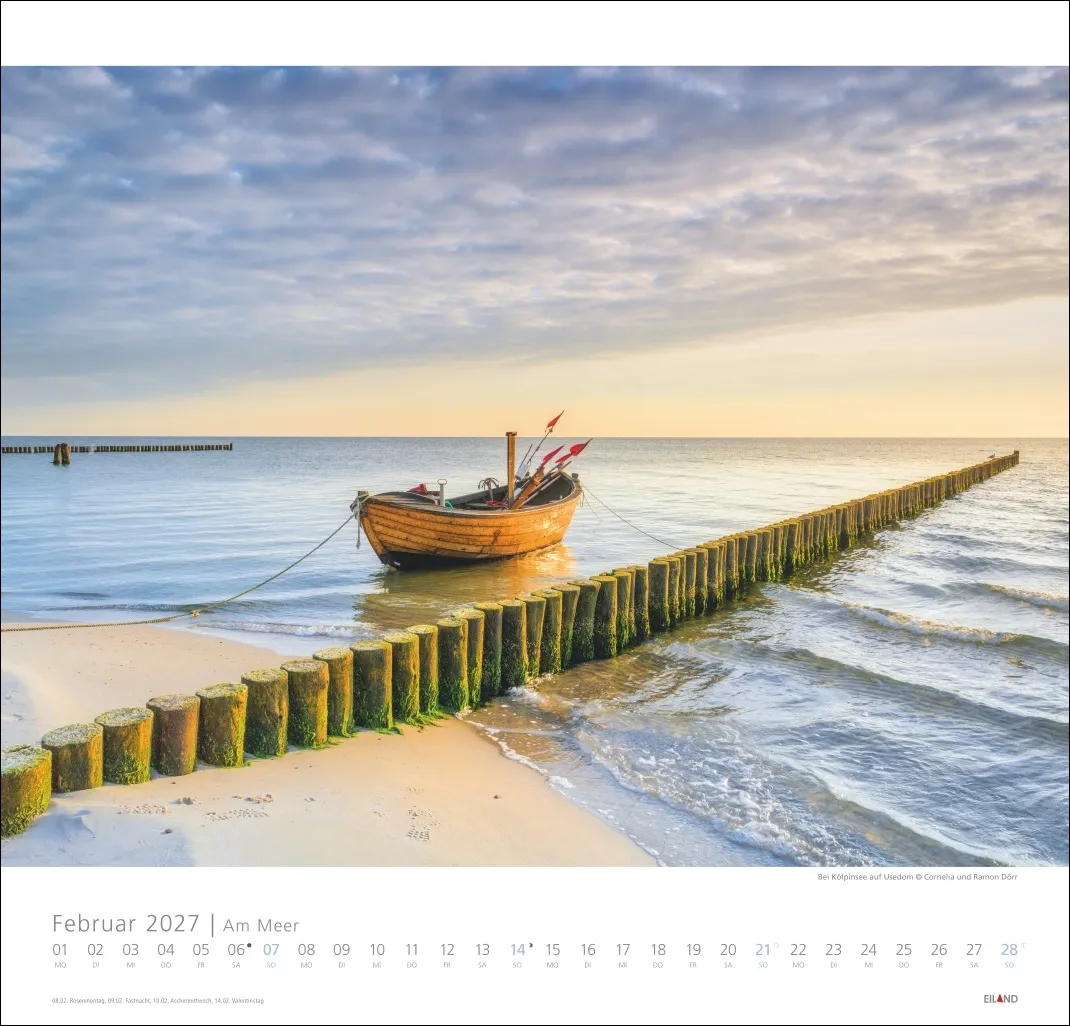 Am Meer Edition Wandkalender 2027 – Bild 3