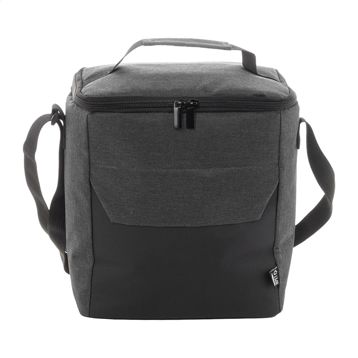 RPET-Kühltasche Blacol, schwarz – Bild 2