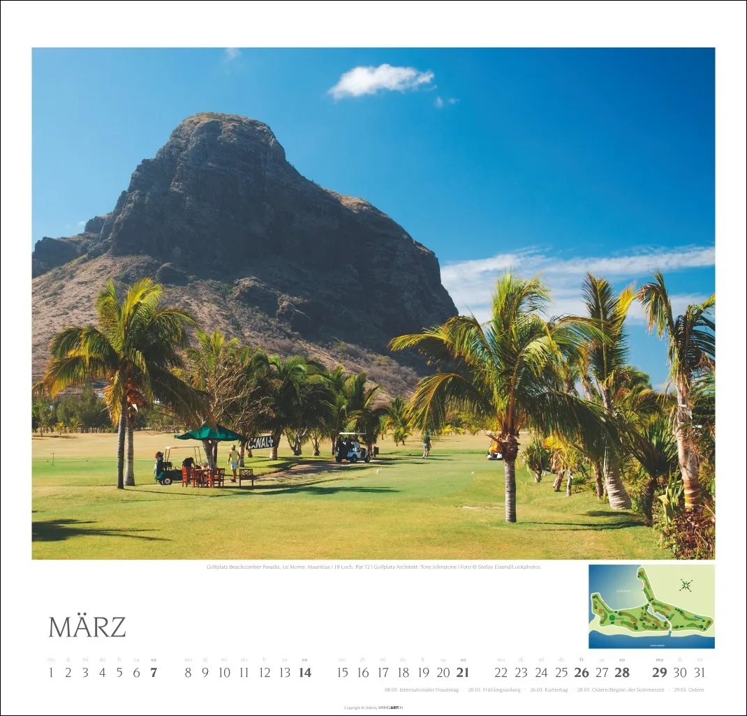 Golf Wandkalender 2027 – Bild 4