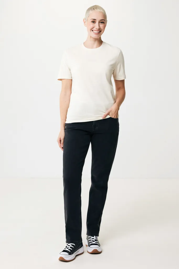 IQONIQ Manuel ungefärbtes T-Shirt aus recycelter Baumwolle, natural raw – Bild 5