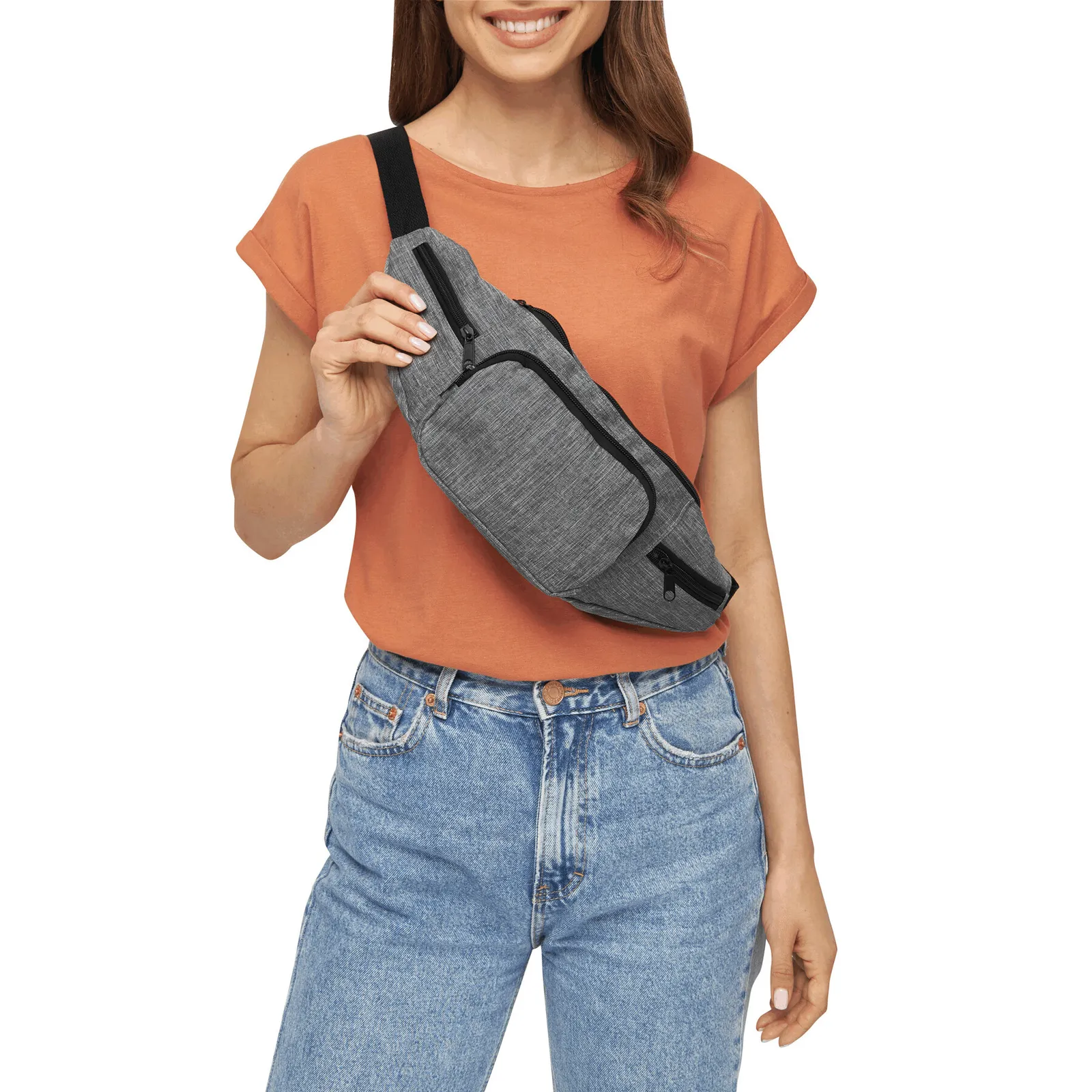 QUAD - Gürteltasche, grau – Bild 7