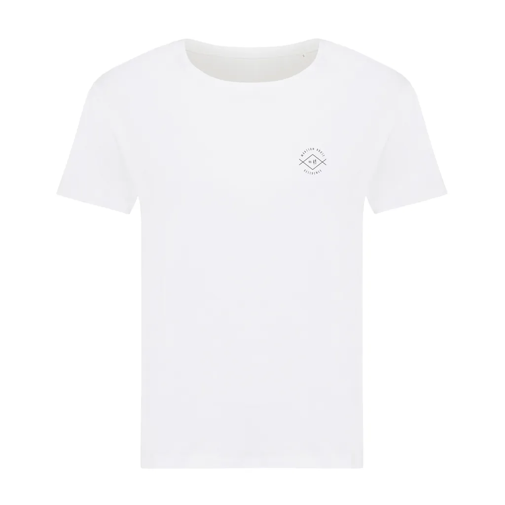 IQONIQ Yala Damen T-Shirt aus recycelter Baumwolle, recycled white – Bild 3