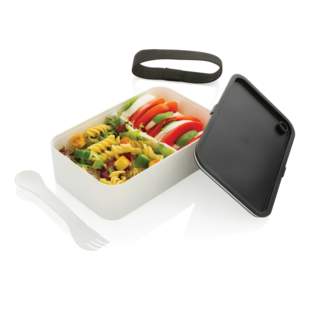 GRS RPP Lunchbox mit Göffel, weiß – Bild 2