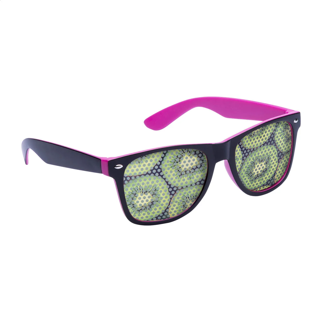 Sonnenbrille Noosa, pink, schwarz – Bild 2