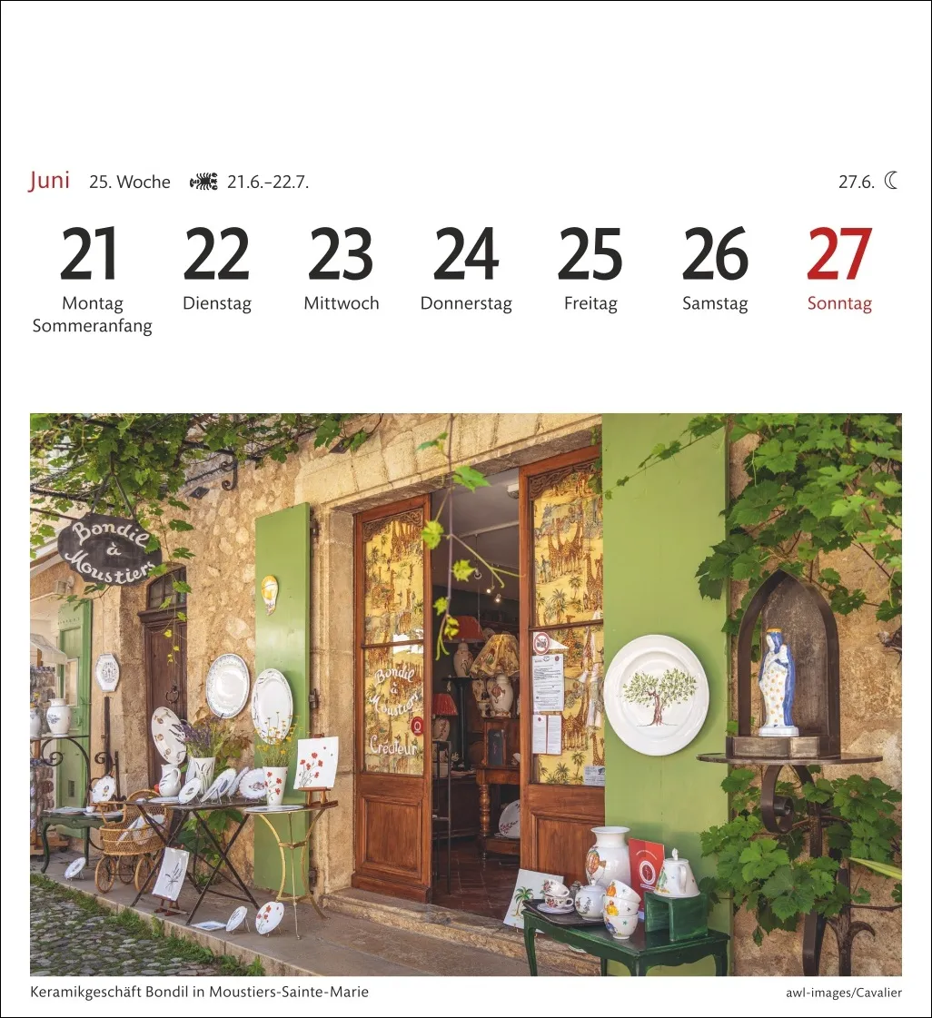Provence Sehnsuchtskalender 2027 – Bild 7