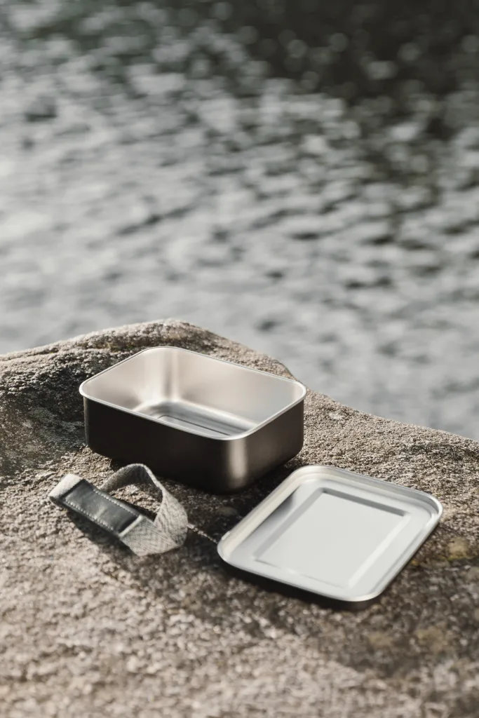 VINGA Parks Lunch-Box aus RCS Stainless-Steel, schwarz – Bild 9