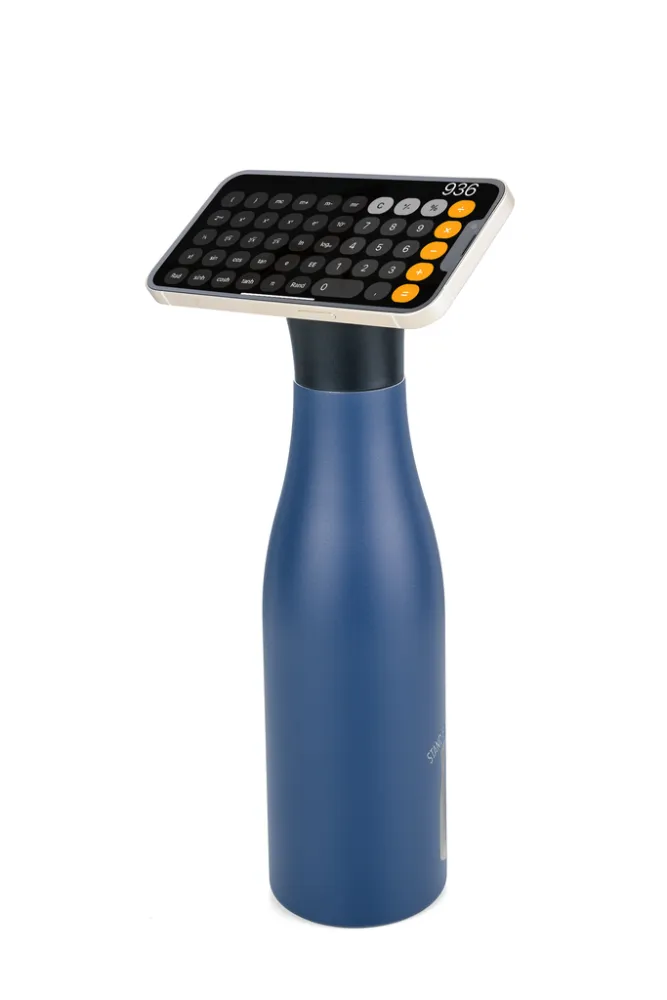 Thermoflasche STAND BY ME blau, blau – Bild 3