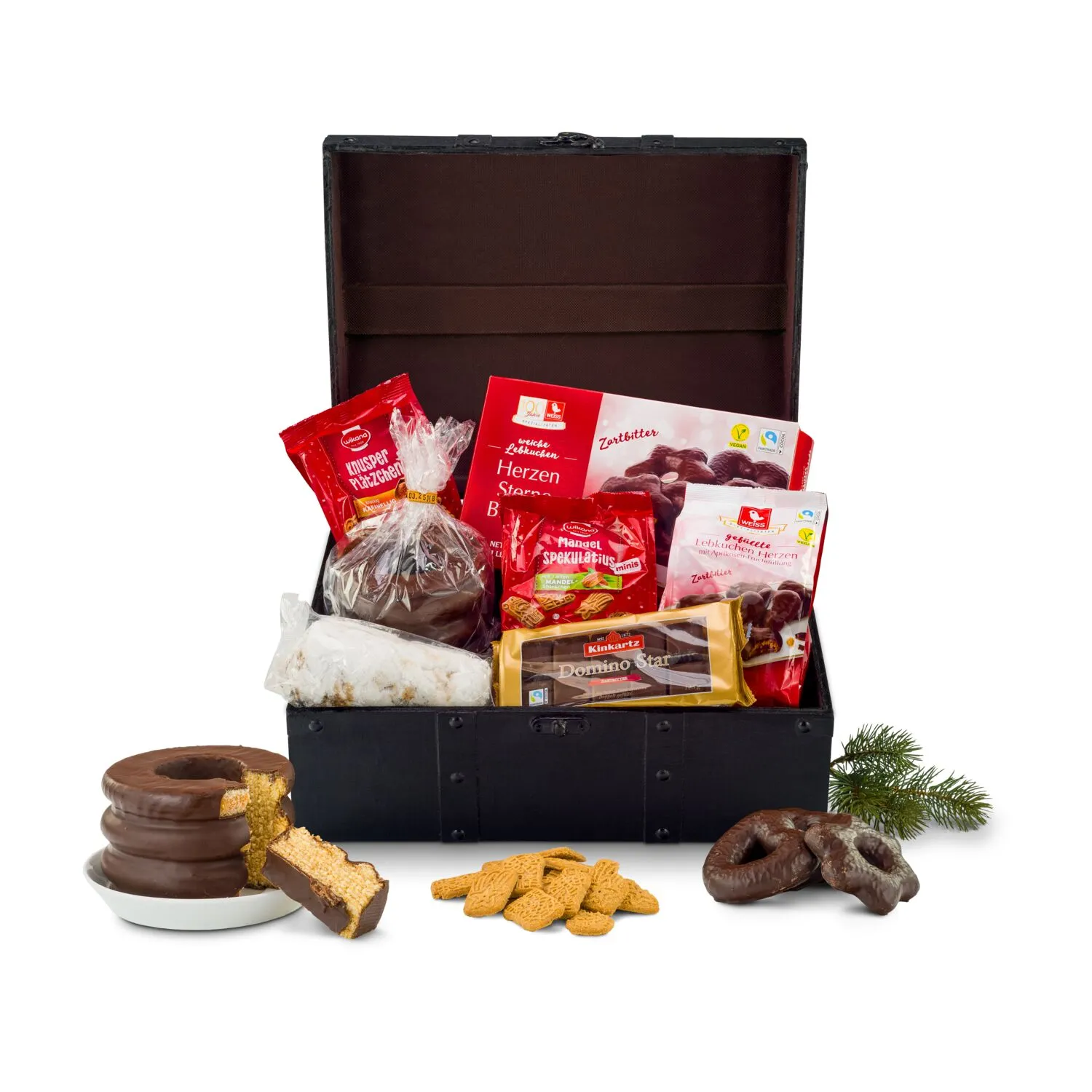 Geschenkset / Präsenteset: Großer Weihnachts-Schatz, braun – Bild 2
