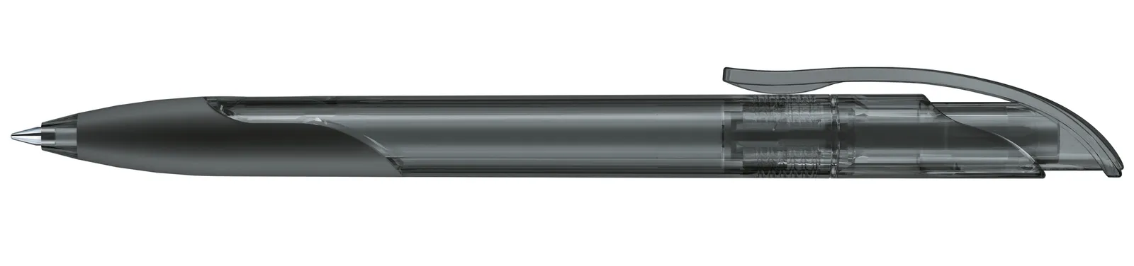 Challenger Clear SG Druckkugelschreiber, Grau 445 – Bild 4