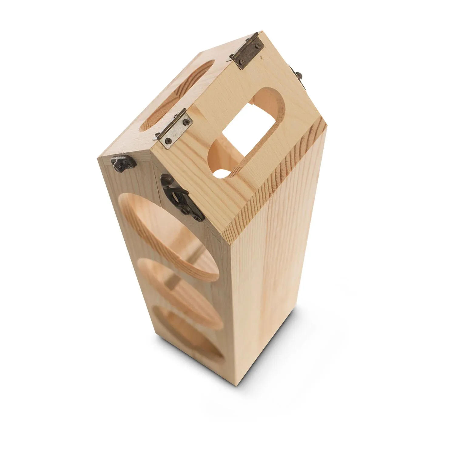 RACKPACK - Original, 2in1 Weinverpackung und Weinregal (ohne Wein), braun – Bild 5