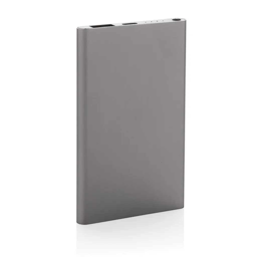 4.000mAh Type-C Powerbank aus RCS recyeltem ABS & Aluminium, anthrazit – Bild 3
