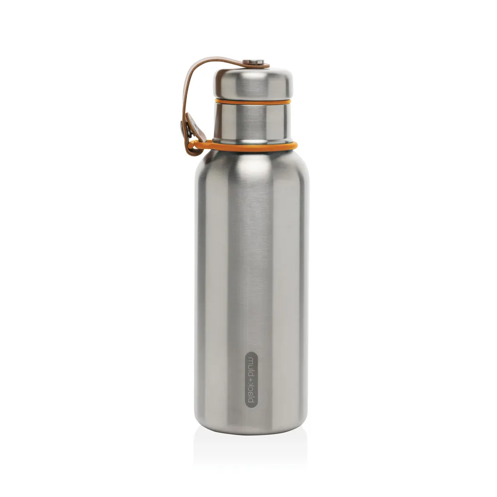 Black+Blum isolierte Wasserflasche klein, 500ml, orange – Bild 6