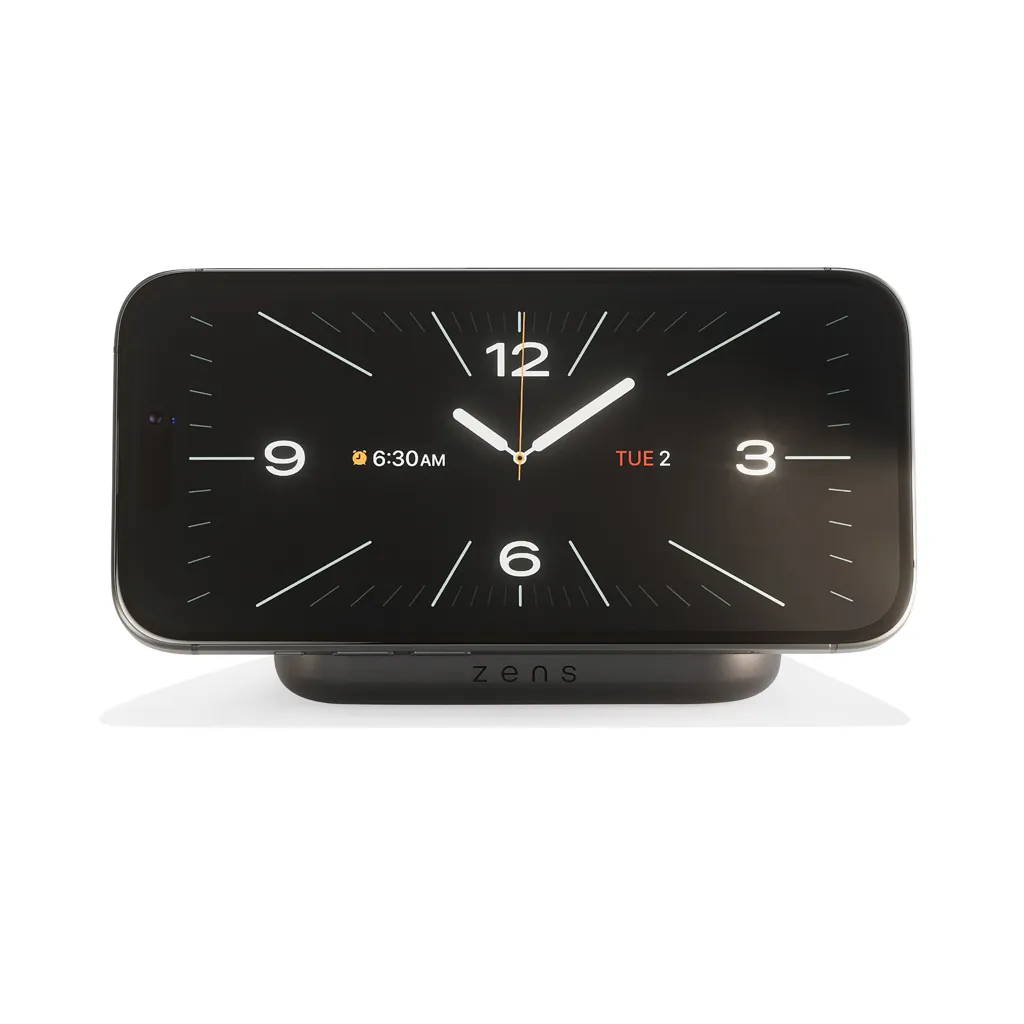 Zens Magnetic Nightstand Charger, schwarz – Bild 3