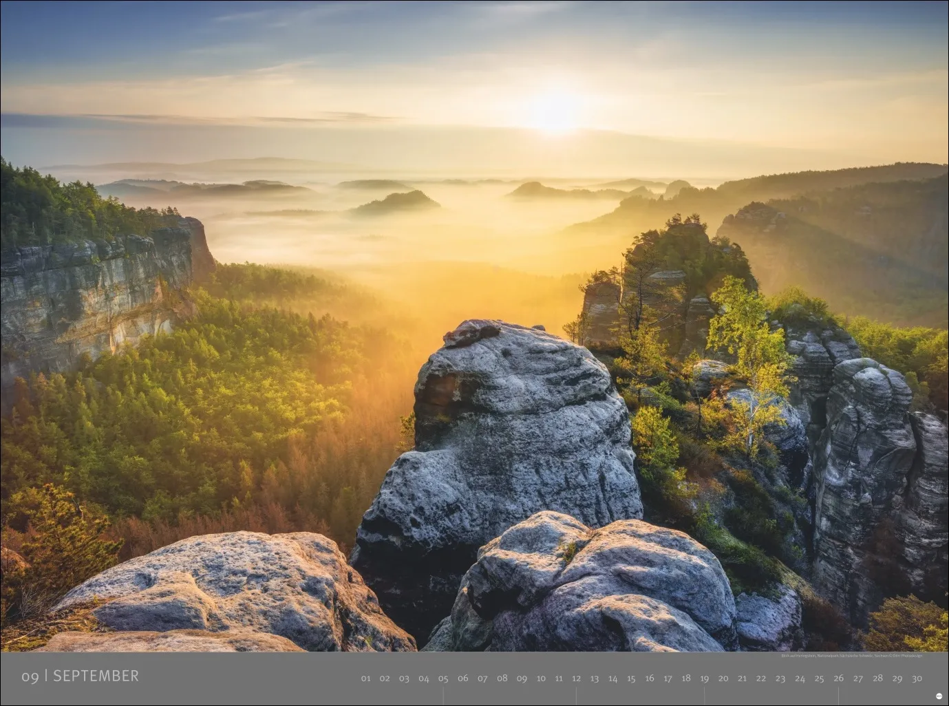 AvH Deutsche Nationalparks Wandkalender 2027 – Bild 10
