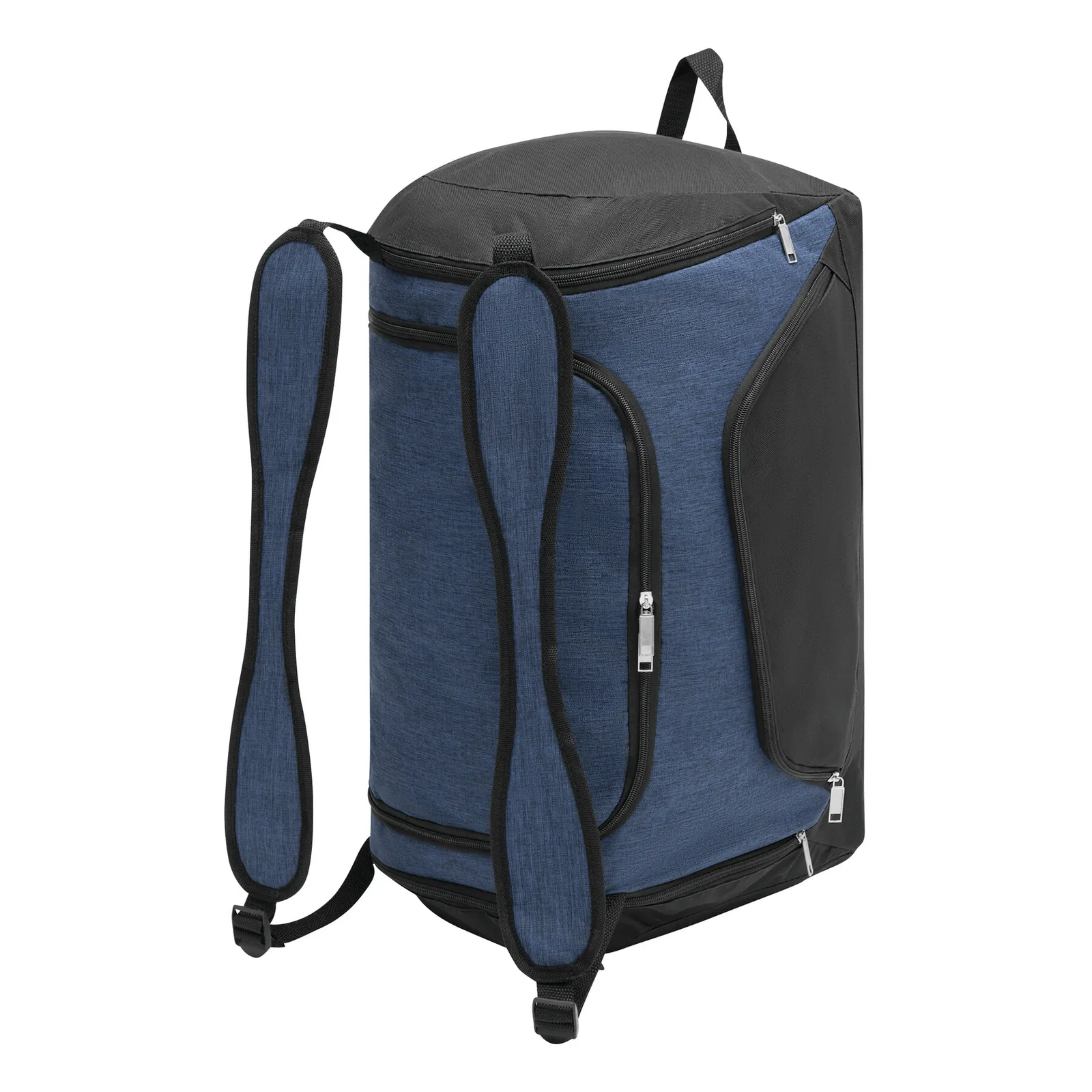 2 IN 1 - Sporttasche, blau, schwarz – Bild 2